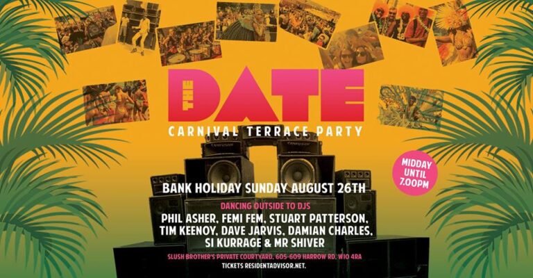 The DATE host their Terrace Carnival Party for the final time