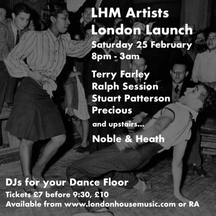 LondonHouseMusic/LHM Artists Launch Party